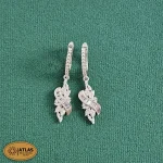 گوشواره سرویس نقره زنانه میکرو مدل SZM21