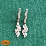 گوشواره سرویس نقره زنانه میکرو مدل SZM20