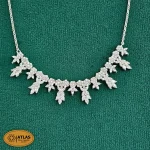 گردنبند سرویس نقره زنانه میکرو مدل SZM25