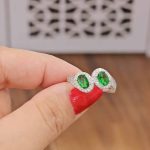 انگشتر نقره زنانه نگین دار با نگین های برلیان 2.7 گرمی نقره اصل 925 - Image 6