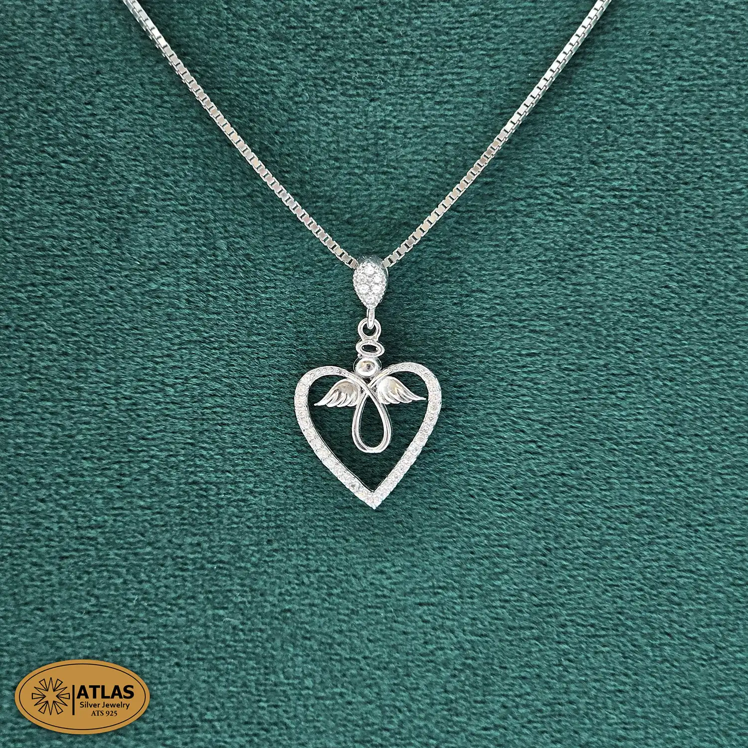 45 نقره اطلس