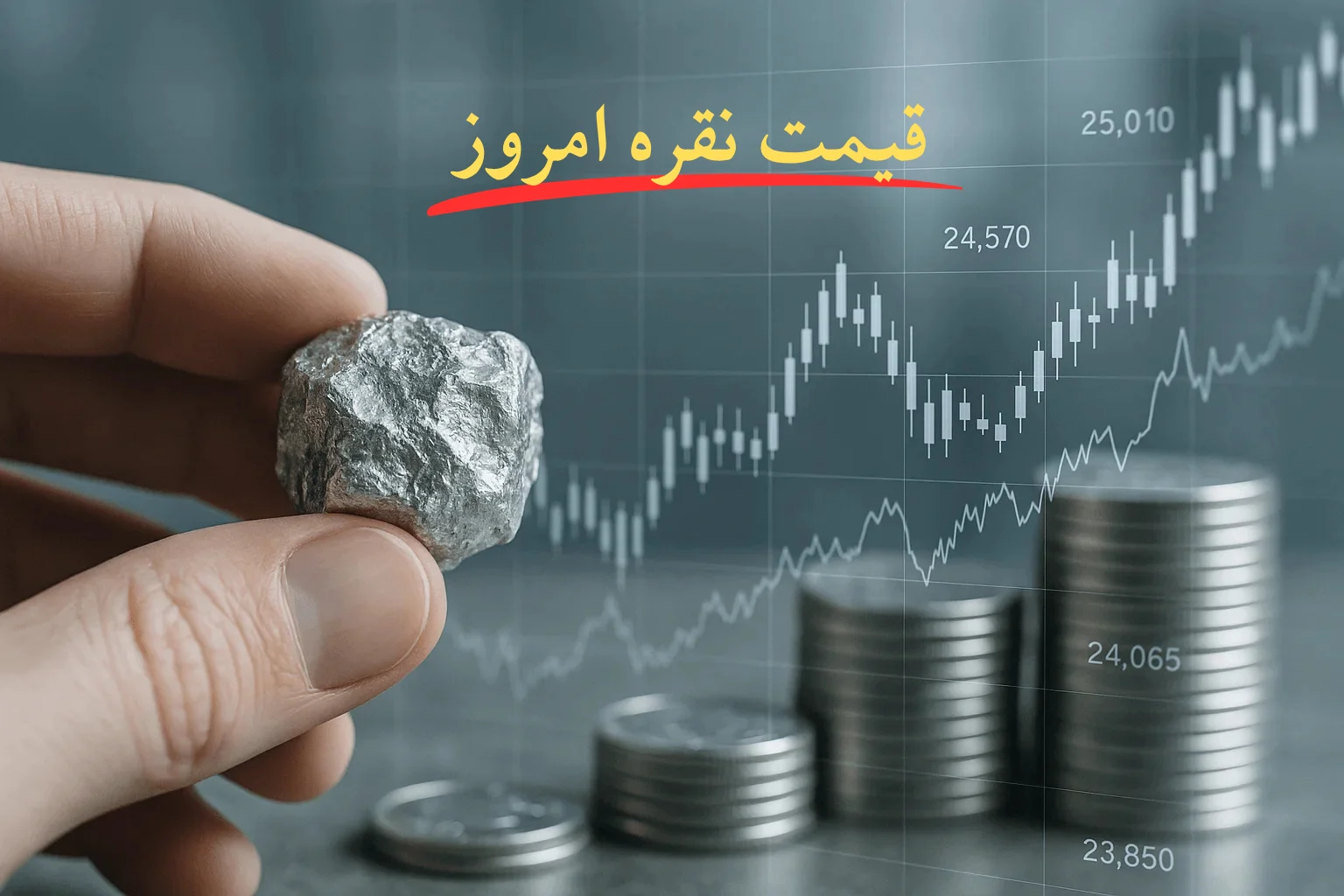 قیمت نقره امروز / قیمت لحظه ای نقره