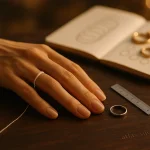 روش‌های دقیق اندازه‌گیری سایز انگشتر در خانه | نقره اطلس