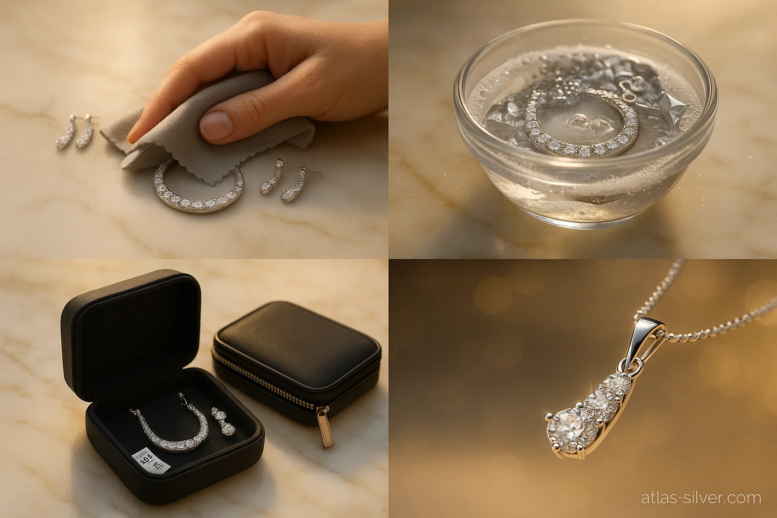 راهنمای خرید نیم ست نقره زنانه و دخترانه + نکات مهم 13 راهنمای خرید نیم ست نقره اصل و باکیفیت