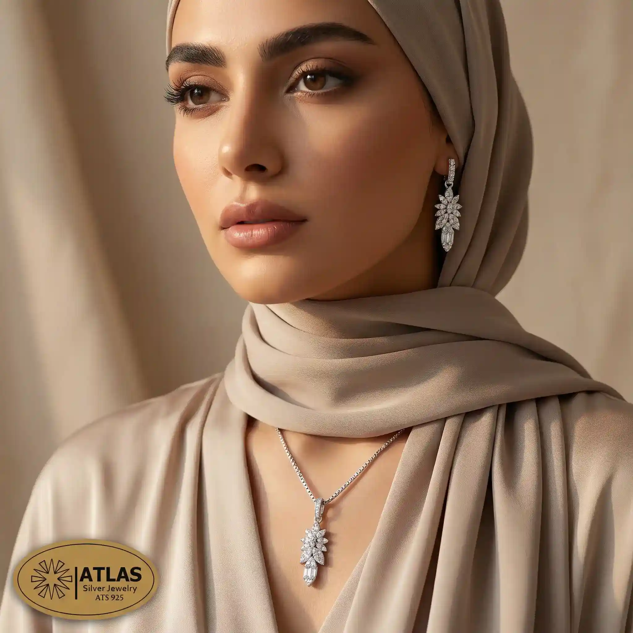 نیم‌ست زنانه NJ34 پرفروش‌ترین محصولات نقره