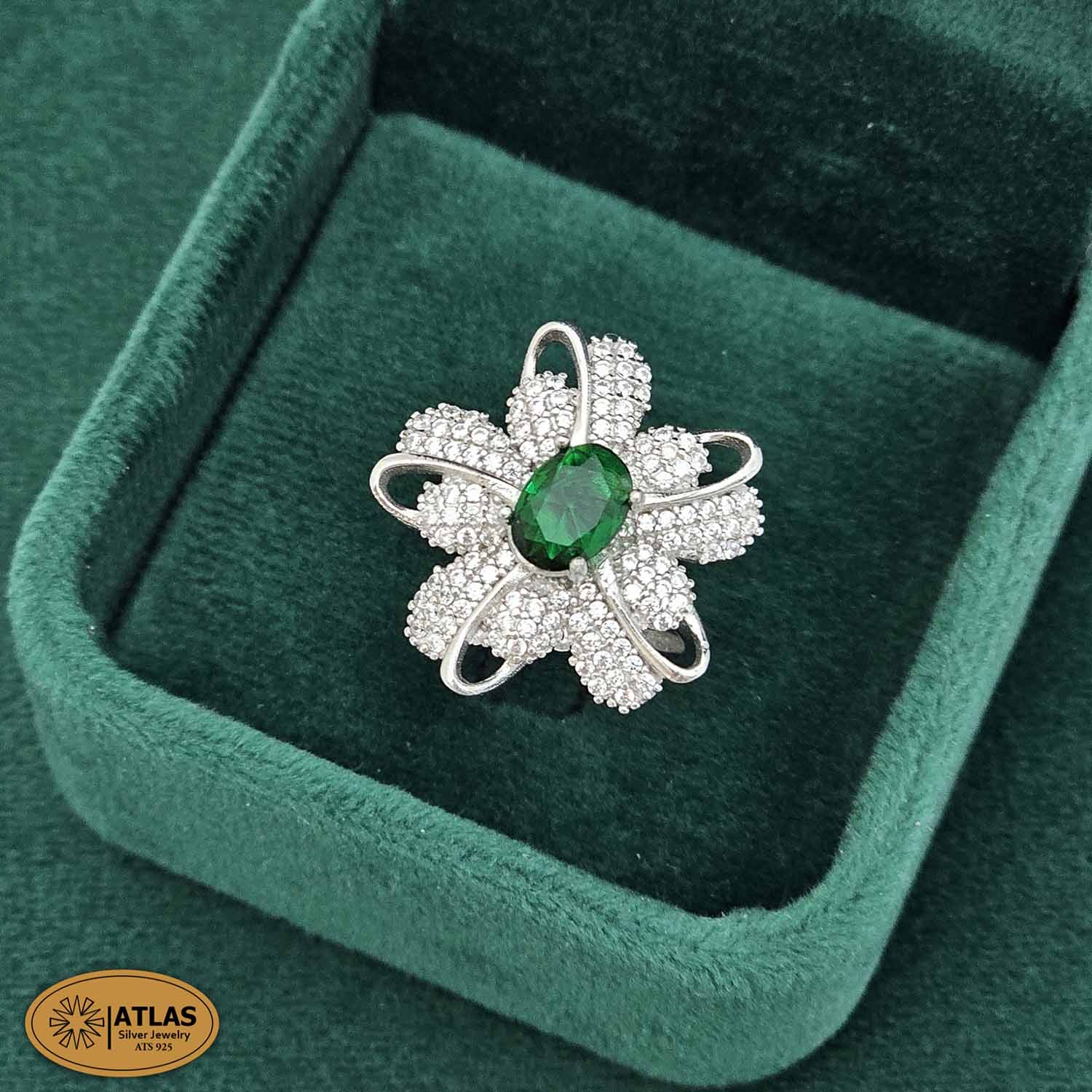 انواع سنگ انگشتر نقره 19 RO41 سنگ انگشتر نقره